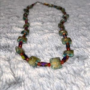 ❌❌SOLD❌❌ 🔥 4/$10🔥 Green Stoned Necklace